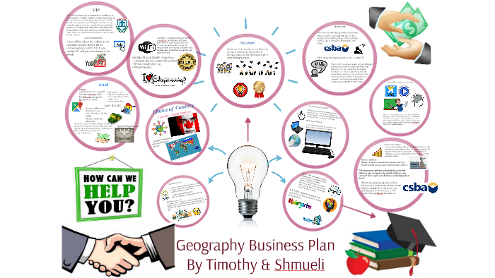 Geographics business card stock image