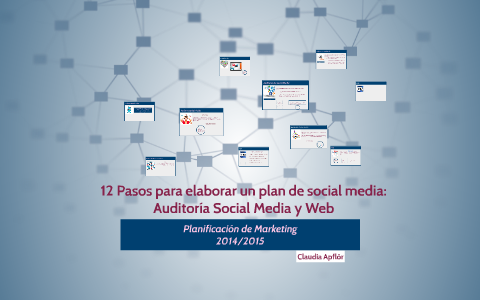 Cómo elaborar un plan de social media en 12 pasos by Claudia Appezzato ...