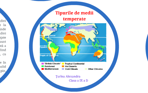 Tipurile De Medii Temperate By Turlea Alexandra