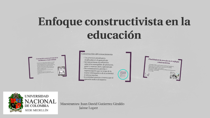 Enfoque Constructivista En La Educación By Juan Giraldo On Prezi 0411