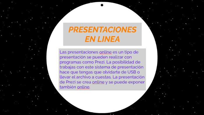 PRESENTACIONES EN LINEA by Juan Andres Uceda Soria on Prezi