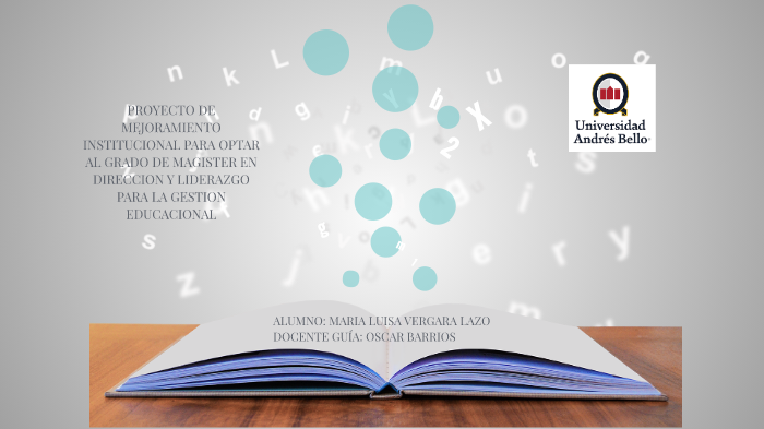 Proyecto de grado by Maria Luisa Vergara on Prezi