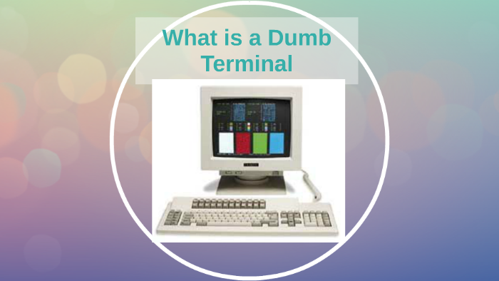 dumb terminal keyboards
