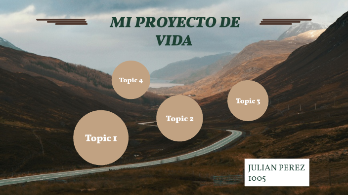 MI PROYECTO DE VIDA by Julian alejandro Perez delgado on Prezi