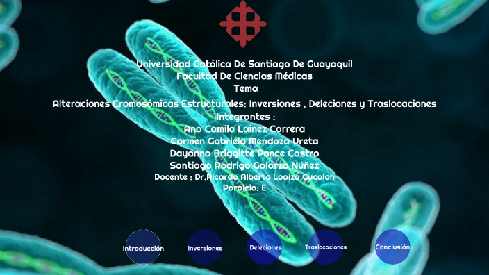 anomalías cromosómicas estructurales