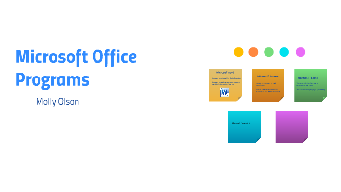 Microsoft Office by Molly Olson on Prezi