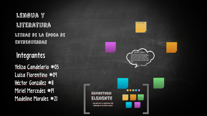 lengua y literatura by Yeliza Masiel Candelario on Prezi
