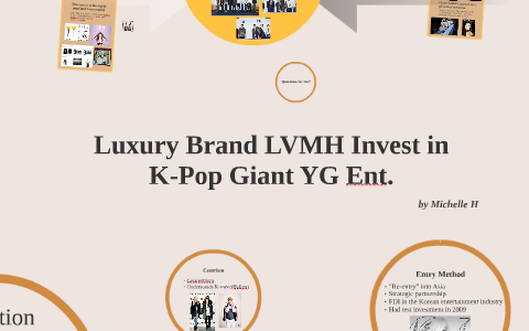 Luxury Brand LVMH Invest 80 Million USD in K-Pop Giant YG En by