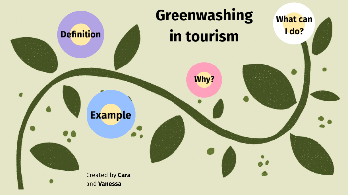 greenwashing examples in tourism