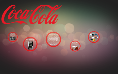 Coca - Cola Was Invented And Named In 1896 By Kennedy Hildebrand