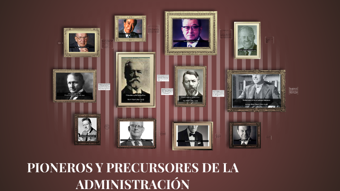 Resultado de imagen para pioneros de la administracion