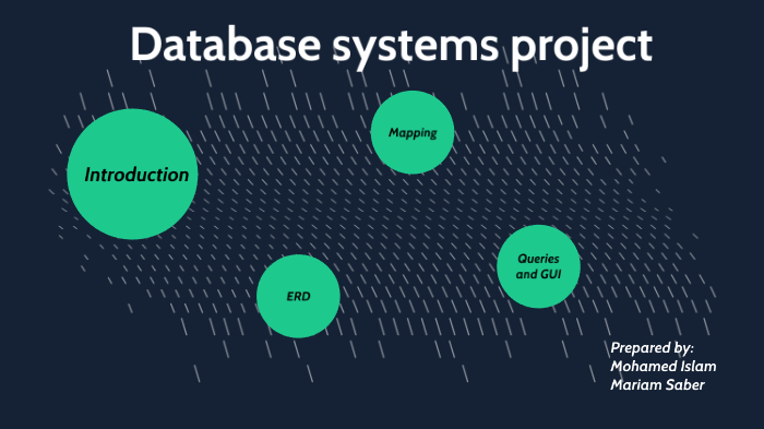Database Systems Project by Mohamed Islam farid on Prezi