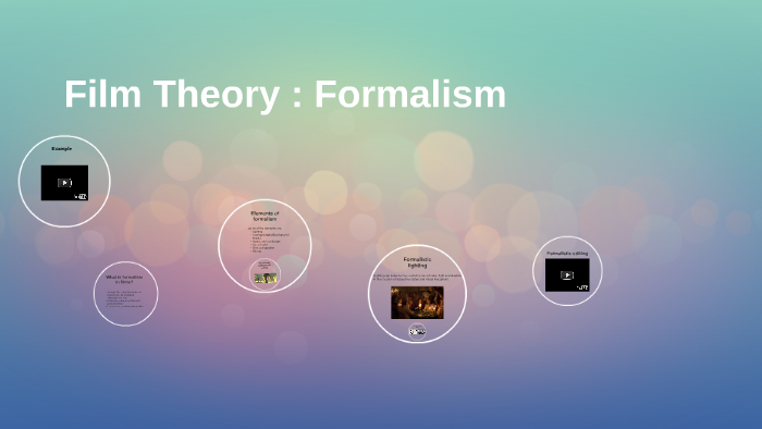 Film Theory : Formalism by radz hira