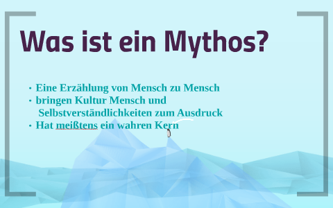 Mythos by Hallo Hallo on Prezi