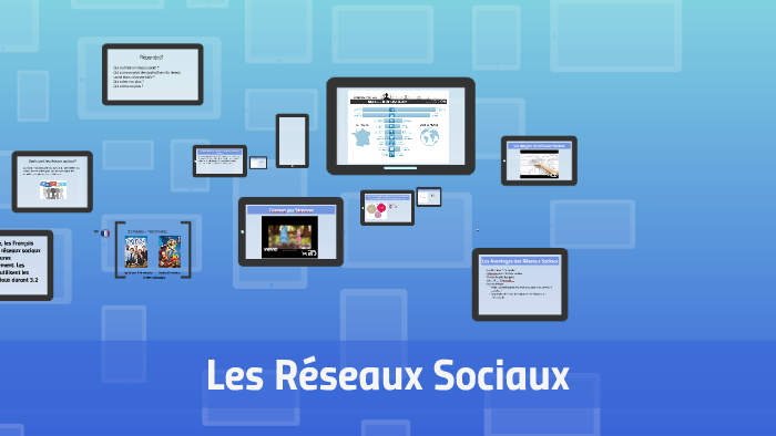 Les Réseaux Sociaux by on Prezi