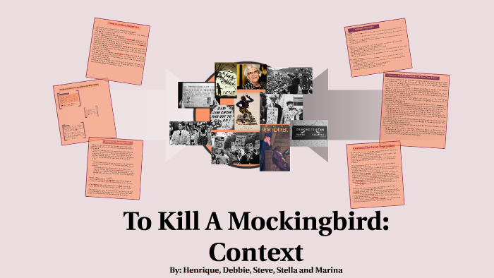 to kill a mockingbird context