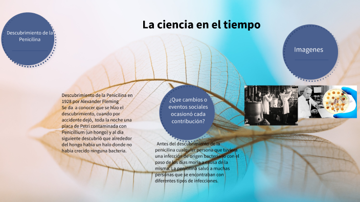 La ciencia en el tiempo by JUANA CRUZ on Prezi