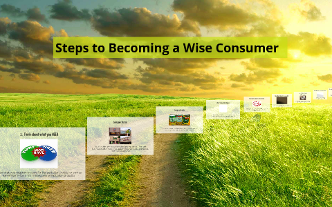 essay how to be a wise consumer