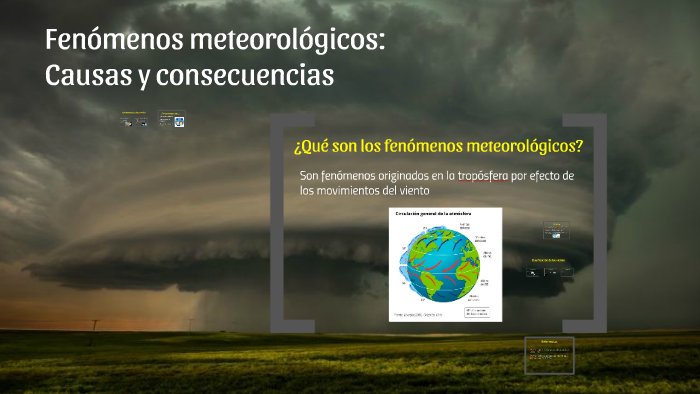 Fenómenos meteorológicos: Causas y consecuencias by Angelica Huerta on ...