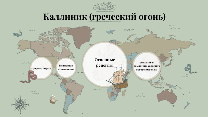 Один из элементов греческого огня. Один из элементов греческого огня