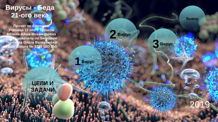 Вирусы беда 21 века проект по биологии
