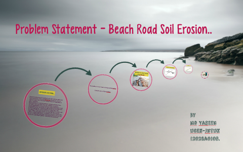 Problem Statement - Beach Road Soil Erosion.. by Akhil Gopu on Prezi