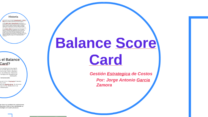 Balance Score Card by Jorge Antonio Garcia on Prezi