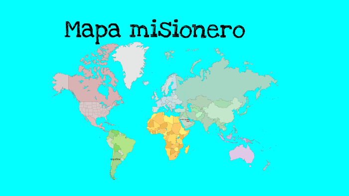 Mapa Misionero By Araceli Quiroga 8229