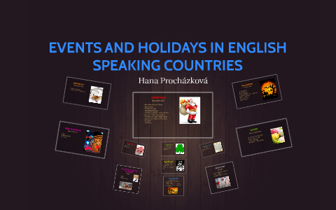 Топик: Holidays and traditions in english-speaking countries