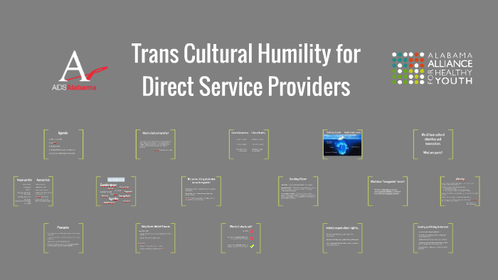 Trans Cultural Humility for Direct Service Providers by Lacey Kennedy ...