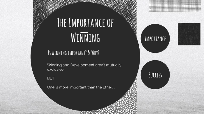 Winning Vs Development by Owen Evans on Prezi