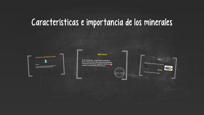 Características E Importancia De Los Minerales By Hilda Ramirez Durana 9757