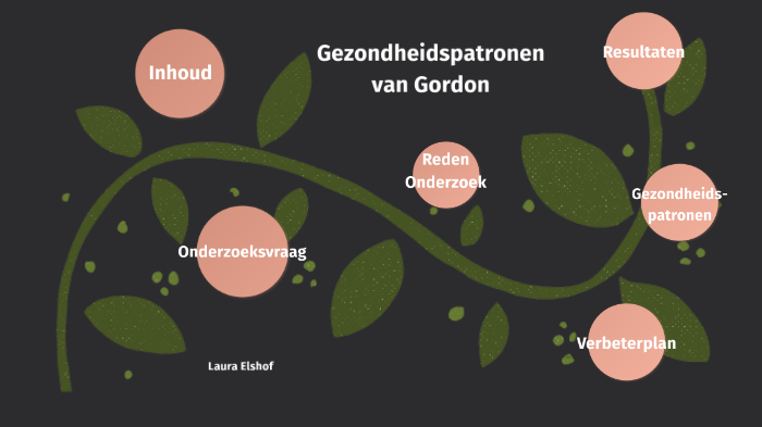 Gezondheidspatronen Van Gordon By Laura Elshof On Prezi