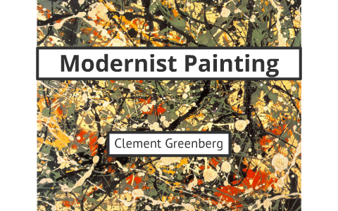 clement greenberg modernism
