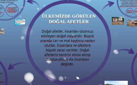 ÜLKEMİZDE GÖRÜLEN DOĞAL AFETLER by semanur cambaz on Prezi