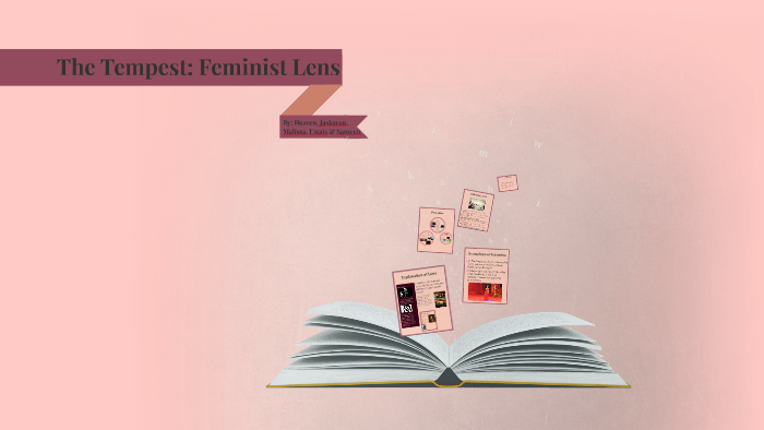 feminism in the tempest