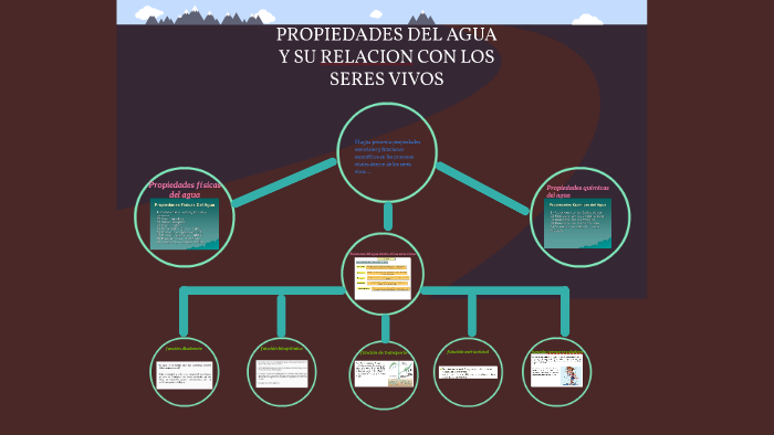 propiedades del agua y su relacion con los procesos en los seres vivos