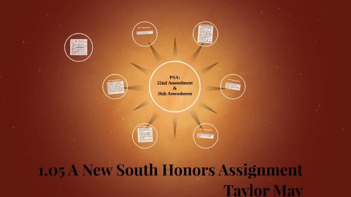 assignment 01.05 a new south honors