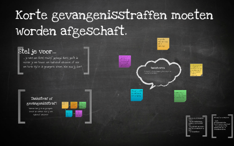 Gevangenisstraf Vs Taakstraf By Miki De Brouwer On Prezi