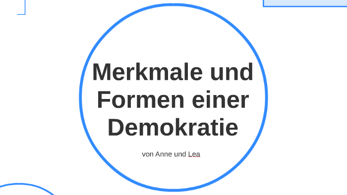 Merkmale Einer Demokratie Einfach Erklärt