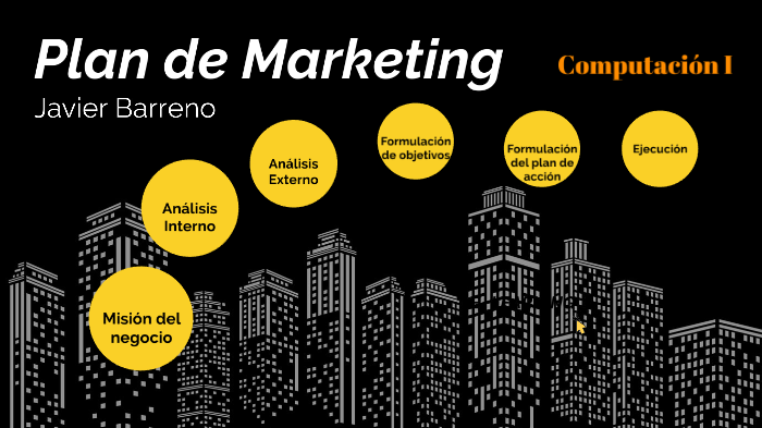 Plan de Marketing by JAVIER ANGEL BARRENO VELASQUEZ on Prezi