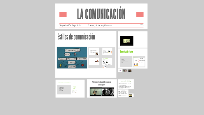 LA COMUNICACIÓN by on Prezi