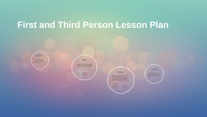 First and Third Person Lesson Plan by Tyler Steinbiss on Prezi