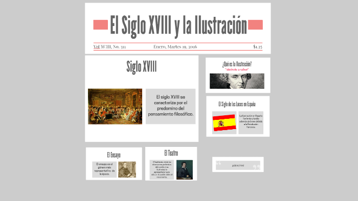 El Siglo XVIII y la Ilustración by Emé Maria on Prezi