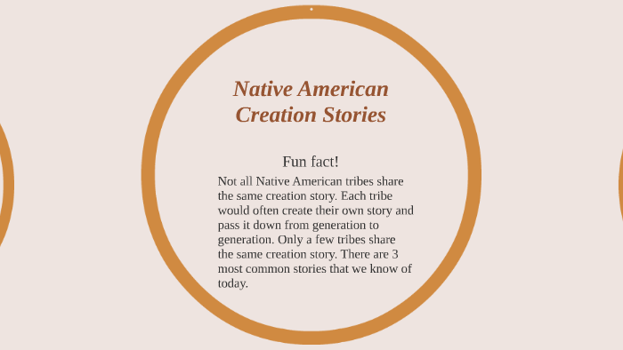 native american creation story essay