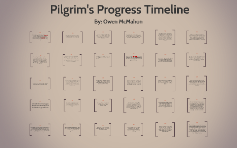 Pilgrim's Progress Timeline by Owen McMahon on Prezi