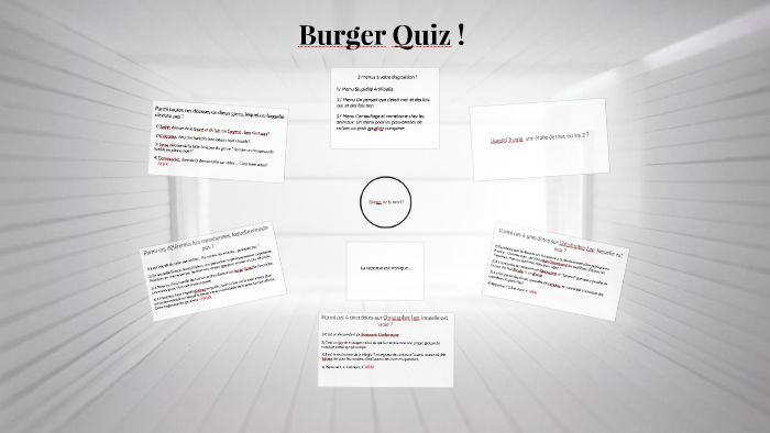 Burger Quiz - Pop Invaders