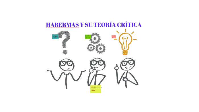 HABERMAS Y SU TEORIA CRITICA by MERCY MORALES