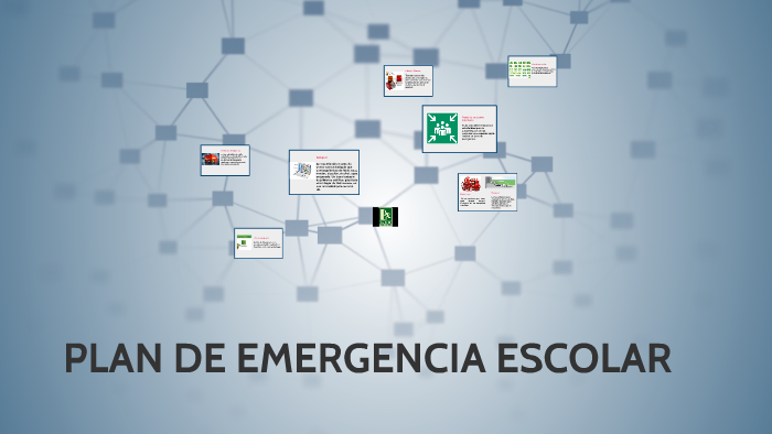 Plan De Emergencia Escolar By Estefania Garcia