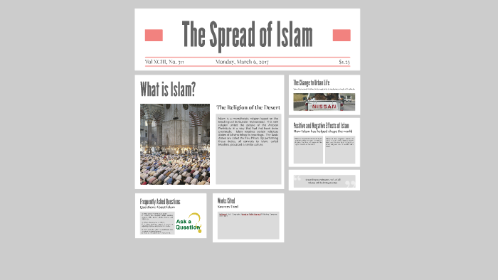 The Spread of Islam by Thomas Moyer on Prezi